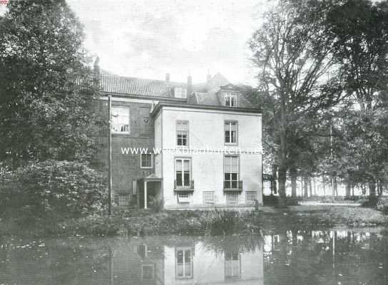Noord-Holland, 1913, Beverwijk, Schey-Beeck. Huize Schey-Beeck van ter zijde gezien