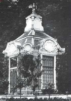 Gelderland, 1913, Arnhem, Het kasteel Rosendaal. Het oude pronkkabinet van koningin Maria
