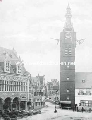 Belgi, 1913, Gent, De Intern. Tentoonstelling te Gent. Een kijkje op Oud-Vlaanderen