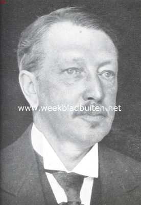 Nederland, 1913, Onbekend, Het nieuwe ministerie. Mr. B. Ort, Minister van Justitie