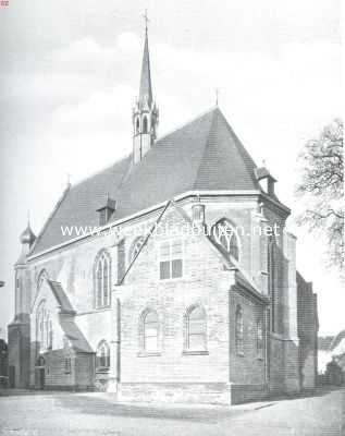 Belgi, 1913, Diksmuide, De gerestaureerde Catharina-kerk te Diksmuide