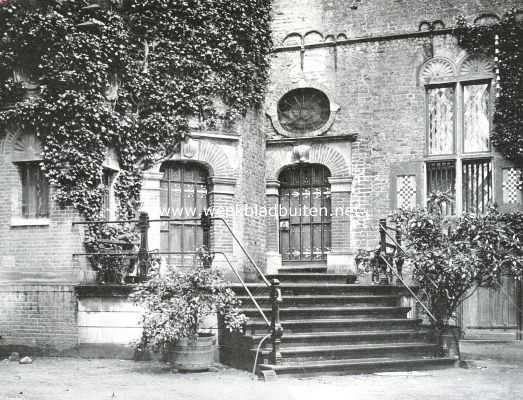 Gelderland, 1913, Vorden, Het Huis te Vorden. Dtail van den zuidelijken gevel