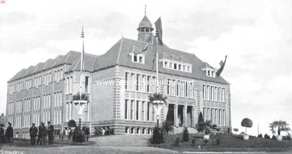 Gelderland, 1913, Arnhem, Het gebouw van de Nederlandsche Heide-Maatschappij aan den Apeldoornschen Straatweg bij Arnhem,  geopend op 22 Sept. L.l.