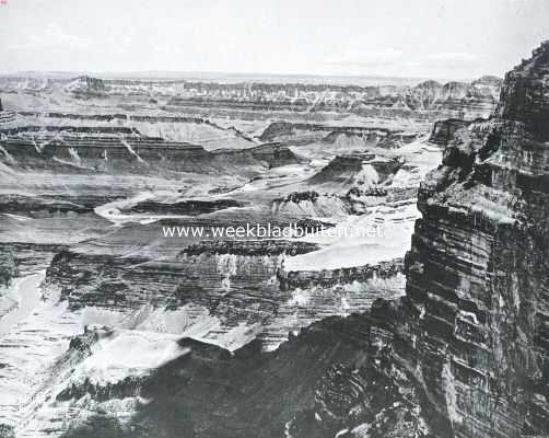Amerika, 1913, Onbekend, De Grand Canyon van Arizona. In den Grand Canyon