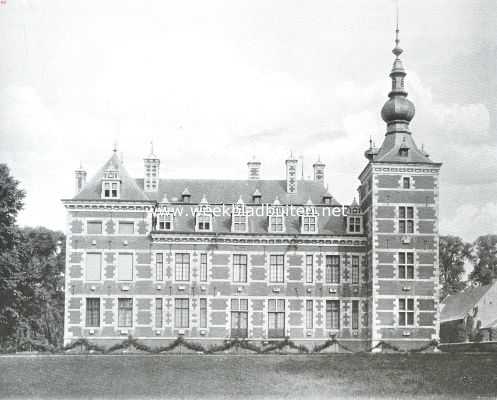 Limburg, 1913, Eysden, Kasteel Eysden. Zijgevel