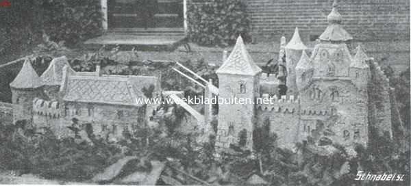 Nederland, 1913, Onbekend, Zandkasteel 