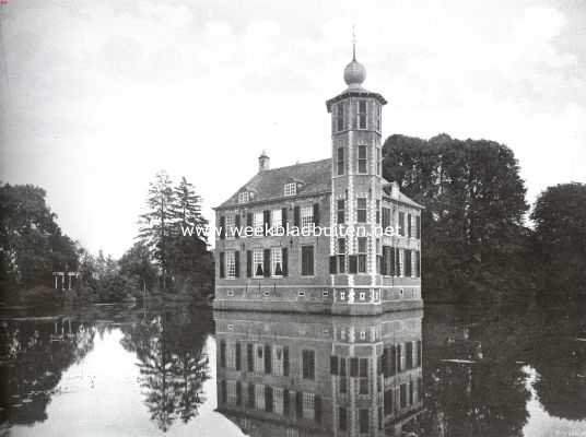 Noord-Brabant, 1914, Breda, Kasteel Bouvigne. Achterzijde
