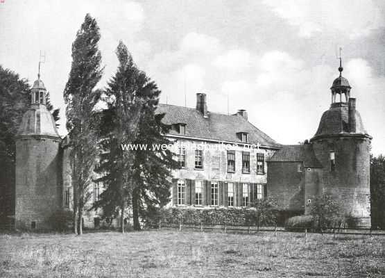 Gelderland, 1914, Vorden, Kasteel Hackfort. Achterzijde