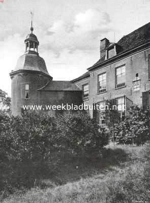 Gelderland, 1914, Vorden, Kasteel Hackfort. De wachttoren aan de zuidzijde