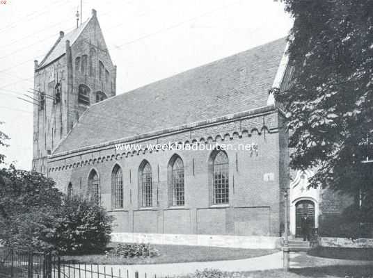 Friesland, 1914, Grouw, De Groote Kerk te Grouw