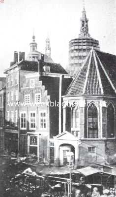 Sloopend herboren-Nederland. IV. Een eeuw slooperswerk in Den Haag. De kapel van het Sint Nicolaasgasthuis en de voor het vervangen der spits ommantelde Sint Jacobstoren (1862)