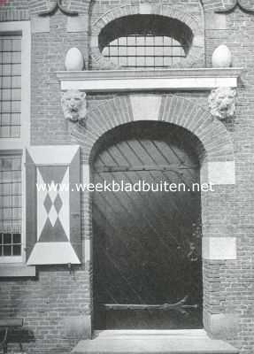 Gelderland, 1914, Vorden, Poortje in den zuidelijken gevel van het Huis den Bramel