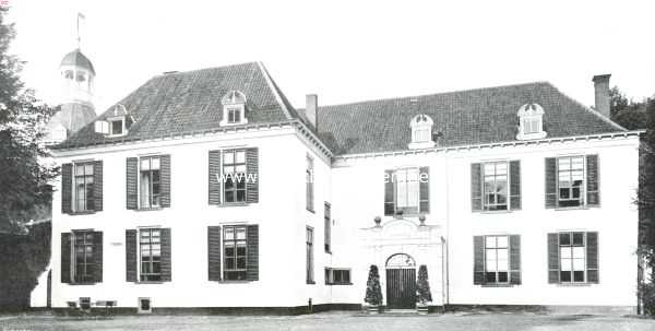Gelderland, 1914, Terborg, Het kasteel Wisch. De voorgevel
