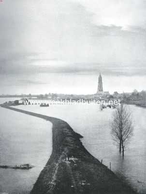 Gelderland, 1914, Rhenen, Overstoomd land bij Rhenen