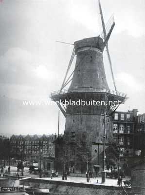 Noord-Holland, 1914, Amsterdam, De oude korenmolen 
