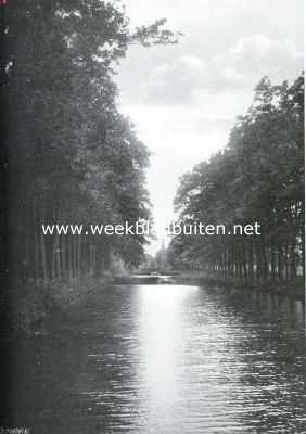 Gelderland, 1914, Loenen, Kasteel Ter Horst. De terrasvijvers