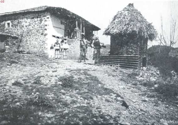 Albani, 1914, Onbekend, Albaneesche kula (woning), beneden stal, boven woning