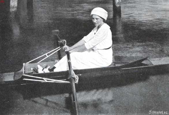 Zuid-Holland, 1914, Alphen aan den Rijn, De roeiwedstrijd van 