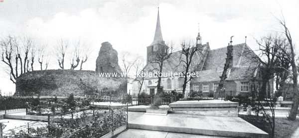 Zuid-Holland, 1914, Hillegersberg, De rune en kerk te Hillegersberg