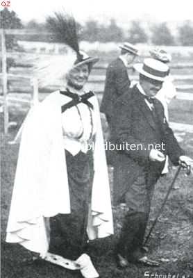 Zuid-Holland, 1914, Den Haag, Het concours hippique te 's-Gravenhage. Wie kleur, geur en fleur aan een concours hippique geeft