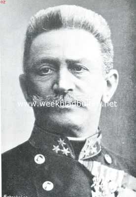 Franz Freiherr Conrad von Htzendorf, chef van den Oostenrijksche generalen staf, generaal der infanterie en legerinspecteur