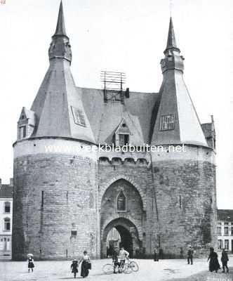 Belgi, 1914, Mechelen, Mechelen. De Brusselsche Poort