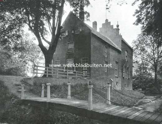 Gelderland, 1914, Brakel, Het Spyker en het Huis te Brakel. Achterzijde van het Spyker