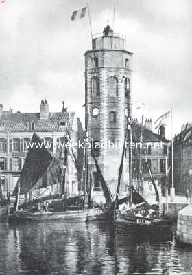 Frankrijk, 1914, Duinkerken, Een merkwaardige landstreek tusschen Yperen en Calais. De oude vuurtoren 