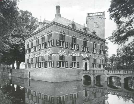 Utrecht, 1915, Breukelen, Het kasteel Nyenrode. De Noord-Oostzijde