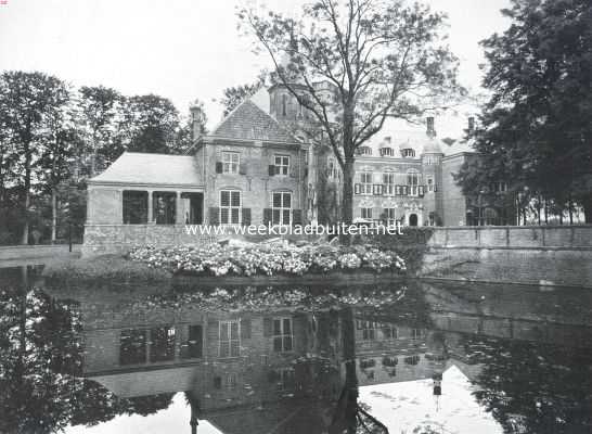 Utrecht, 1915, Breukelen, Het kasteel Nyenrode. Zuidzijde