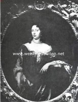 Kasteel Nyenrode. Anna Pergers 1650-1733. Naar de schilderij door Nic. Maes in het bezit van Jhr. Ortt van Schonauwen