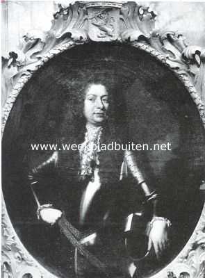 Kasteel Nyenrode. Johan Ortt, heer van Nyenrode en Breukelen 1642-1701. Naar de schilderij door Nic. Maes in het bezit van Jhr. Ortt van Schonauwen