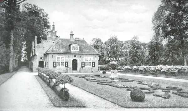 Utrecht, 1915, Breukelen, Het kasteel Nyenrode. De bijgebouwen