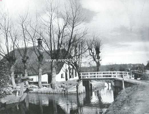 Utrecht, 1915, Onbekend, Langs de Langbroeker Wetering. Boerderijtje