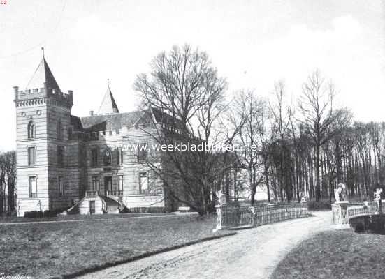 Utrecht, 1915, Onbekend, Langs de Langbroeker Wetering. Kasteel Beverweert