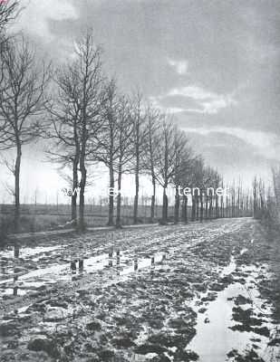 Over regen. Winter 1914-1915. Als de regenlucht breken gaat
