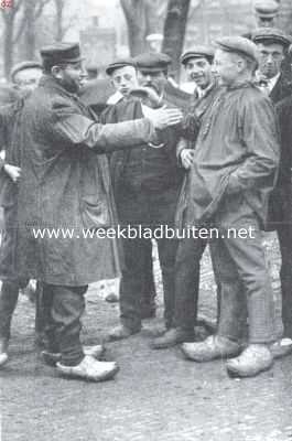 Noord-Holland, 1915, Purmerend, Onderhandelingen op de veemarkt te Purmerend