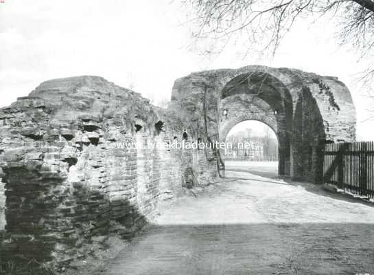 Gelderland, 1915, Zutphen, Zutfen. Rune van de Nieuwstads- of Alva-Poort