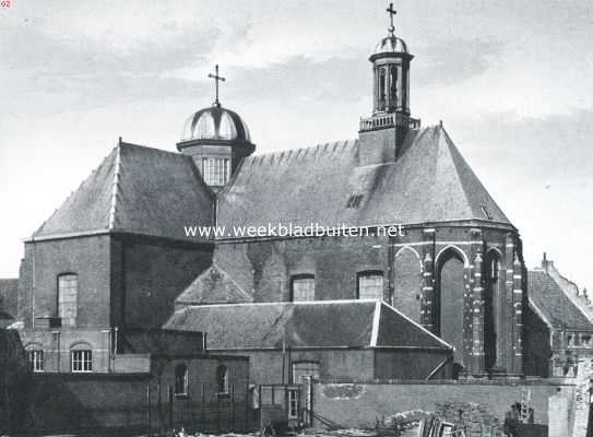 Noord-Brabant, 1915, Den Bosch, De kruiskerk te 's-Hertogenbosch