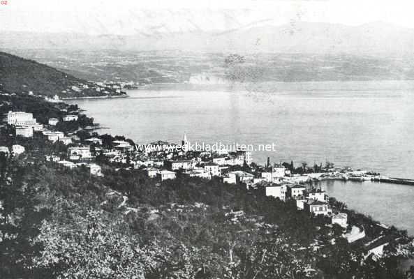Kroati, 1915, Onbekend, Italiaansche wensen. Istri, de kust aande Golf van Fiume van Lorrana tot Abazzia