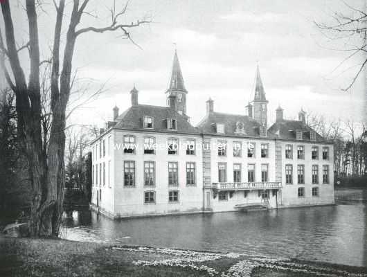 Zeeland, 1915, Middelburg, Walchersche kasteelen en buitenplaatsen. Het slot Ter Hooge. Achterzijde