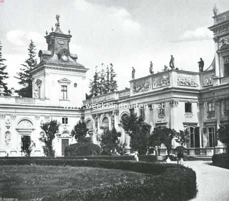 Polen, 1915, Warschau, Twee Poolsche koningssteden. Het kasteel Wilanow te Warschau waar Johanm Sobieski langen tijd woonde