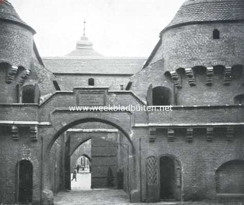 Polen, 1915, Krakw, Krakau. De oude Poolsche citadel