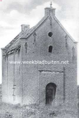 Zuid-Holland, 1915, Capelle aan den Ijssel, Verdwenen kasteelen om en in Rotterdam. De gevangenis behoord hebbende bij het slot te Capelle aan den Ijssel