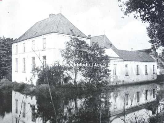 Limburg, 1915, Broekhuizenvorst, Het slot Oijen bij Broekhuizenvorst. Van het Zuiden gezien