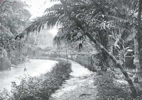 Indonesi, 1916, Buitenzorg, Buitenzorg en Soekaboemi. Aan den oever van de Tjidani bij Buitenzorg