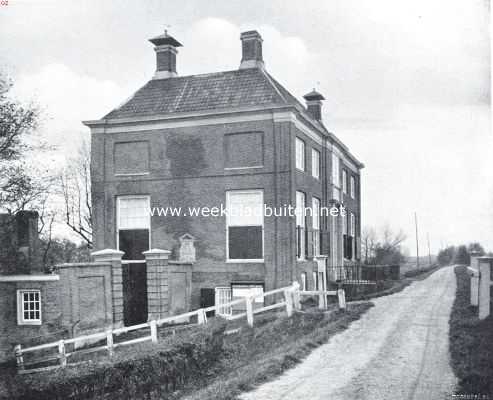 Noord-Holland, 1916, Zeeburg, Het Hoogheemraadschap van Zeeburg en Diemerdijk. Het Gemeenlandshuis, gezien van het oosten