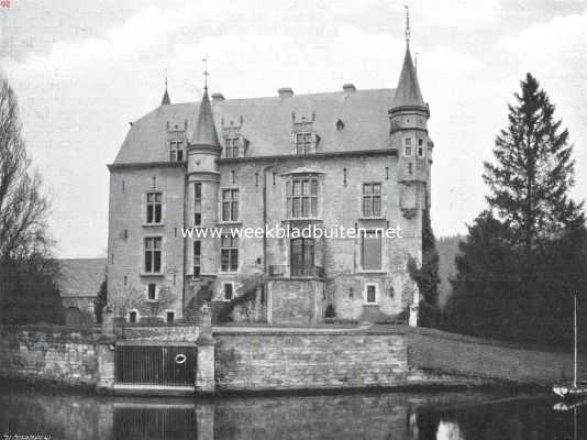 Limburg, 1916, Oud-Valkenburg, Het kasteel Chaloen. Voorzijde