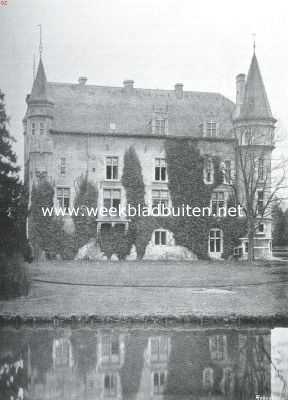Limburg, 1916, Oud-Valkenburg, Het kasteel Chaloen. Achterzijde