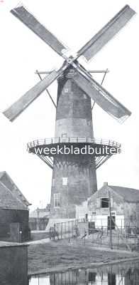 Zuid-Holland, 1916, Leiden, De molen 